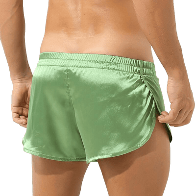 Silky Jockstrap Shorts