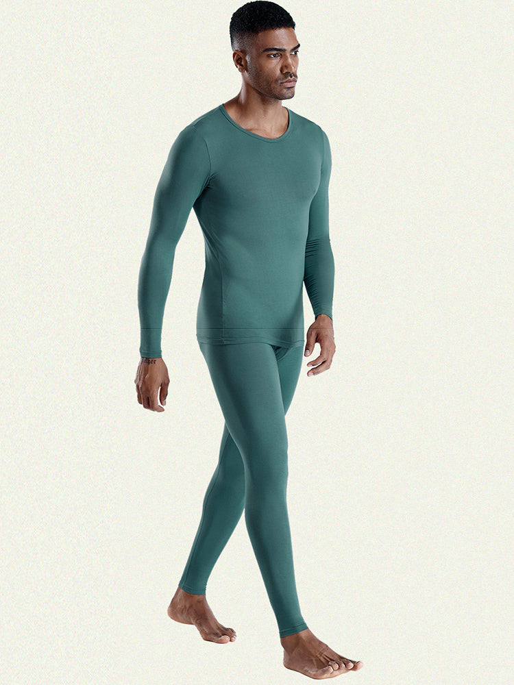 Men's Ultra Soft Base Layer Thermal Underwear Set