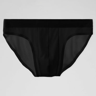New Ice Silk Seamless Solid Color Men's Brief