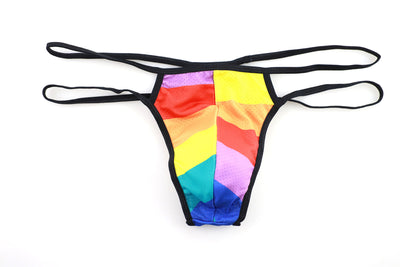 Fashion Sexy Printing Men's Thong - versaley