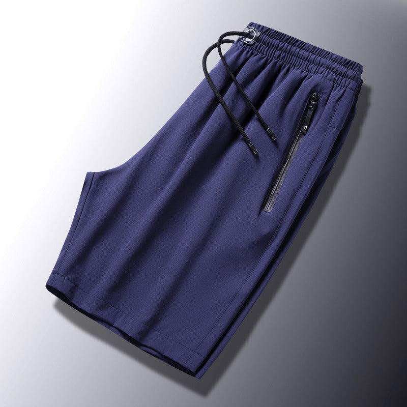 New Casual Breathable Ultra Thin Ice Silk Men's Beach Pants - versaley