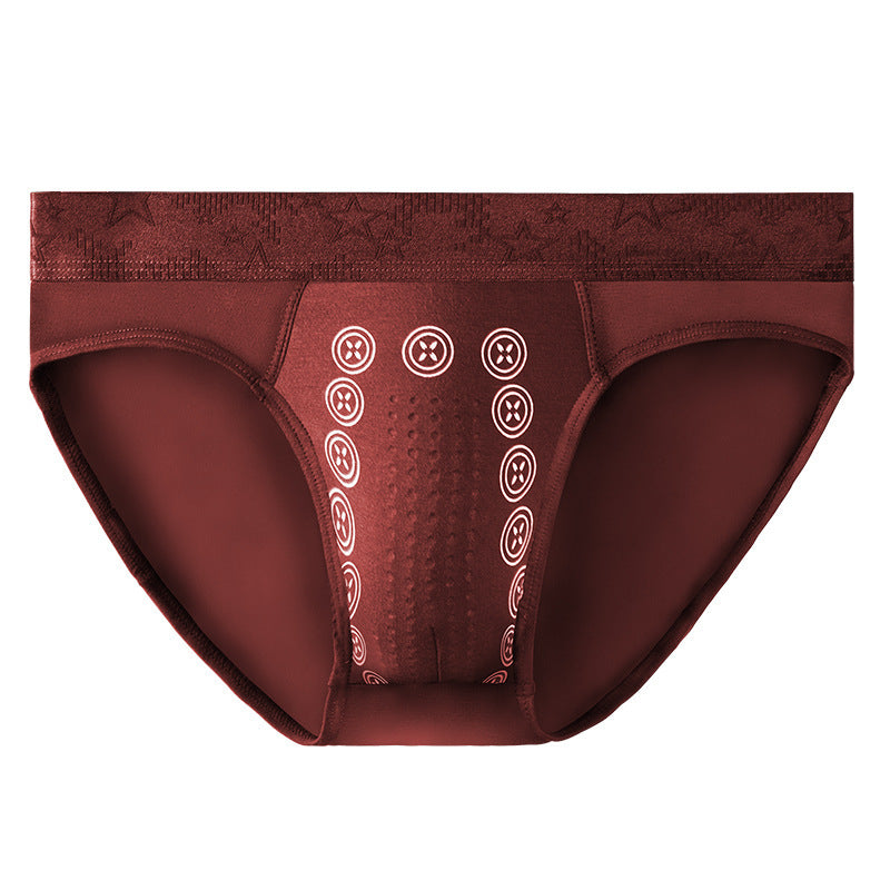 Fashion Simple Crotch Bacteriostatic Men's Briefs