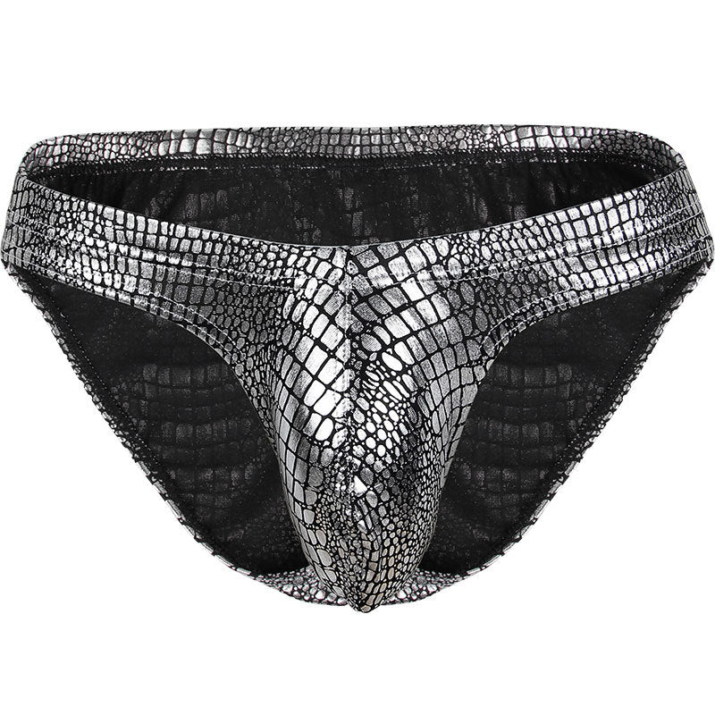 Top Viscose Sexy Serpentine Men's Sexy Brief - versaley