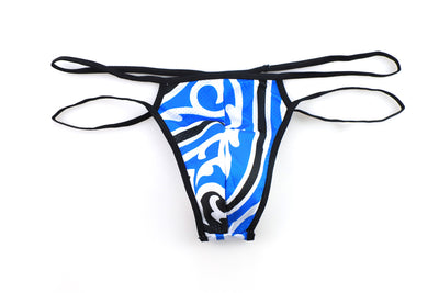 Fashion Sexy Printing Men's Thong - versaley