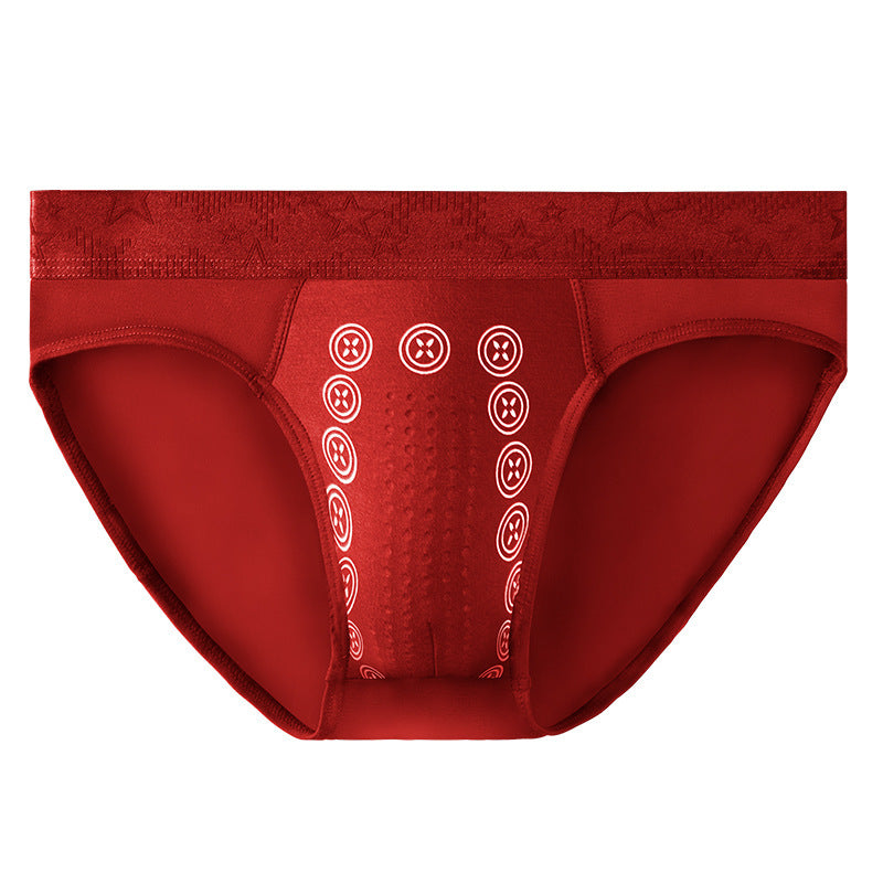 Fashion Simple Crotch Bacteriostatic Men's Briefs