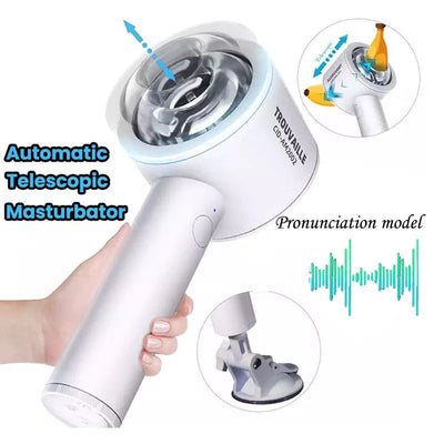 Men's exercise hair dryer airplane cup silicone masturbator