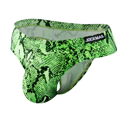 Ice Silk Men's Leopard Thong - versaley