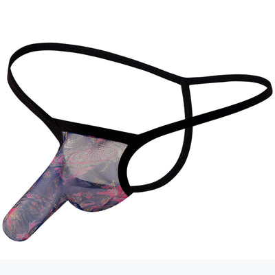 Fashion Sexy Gauze Men's Thong - versaley