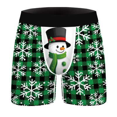 Personalized Christmas Men's Underwear - versaley