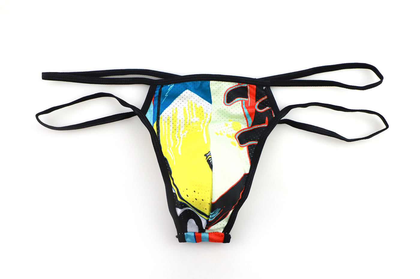 Fashion Sexy Printing Men's Thong - versaley