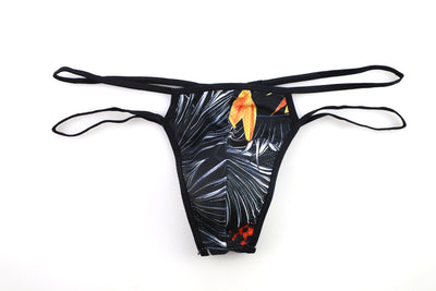 Fashion Sexy Printing Men's Thong - versaley