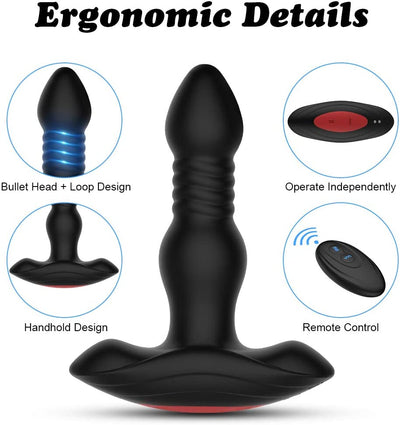 Thrusting Anal Massager