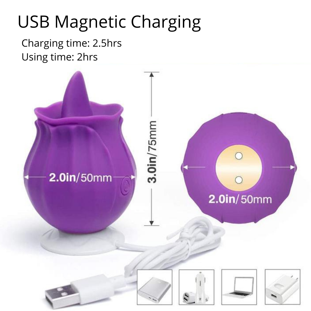 Rose Tongue Vibrator