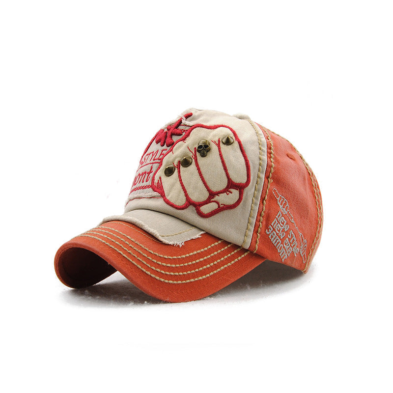 FIST TIDE WILLOW NAIL BASEBALL CAP - versaley