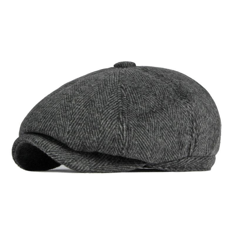 "Lacroix" Newsboy Cotton Cap - versaley