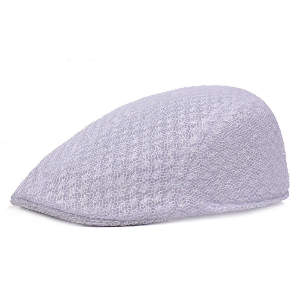 Spring and summer mesh retro duck tongue cap - versaley