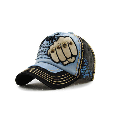 FIST TIDE WILLOW NAIL BASEBALL CAP - versaley
