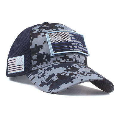 FLAG CAMOUFLAGE BASEBALL CAP - versaley