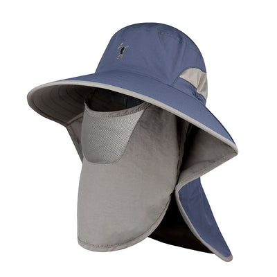 Outdoor sun protection waterproof anti-mosquito cap - versaley