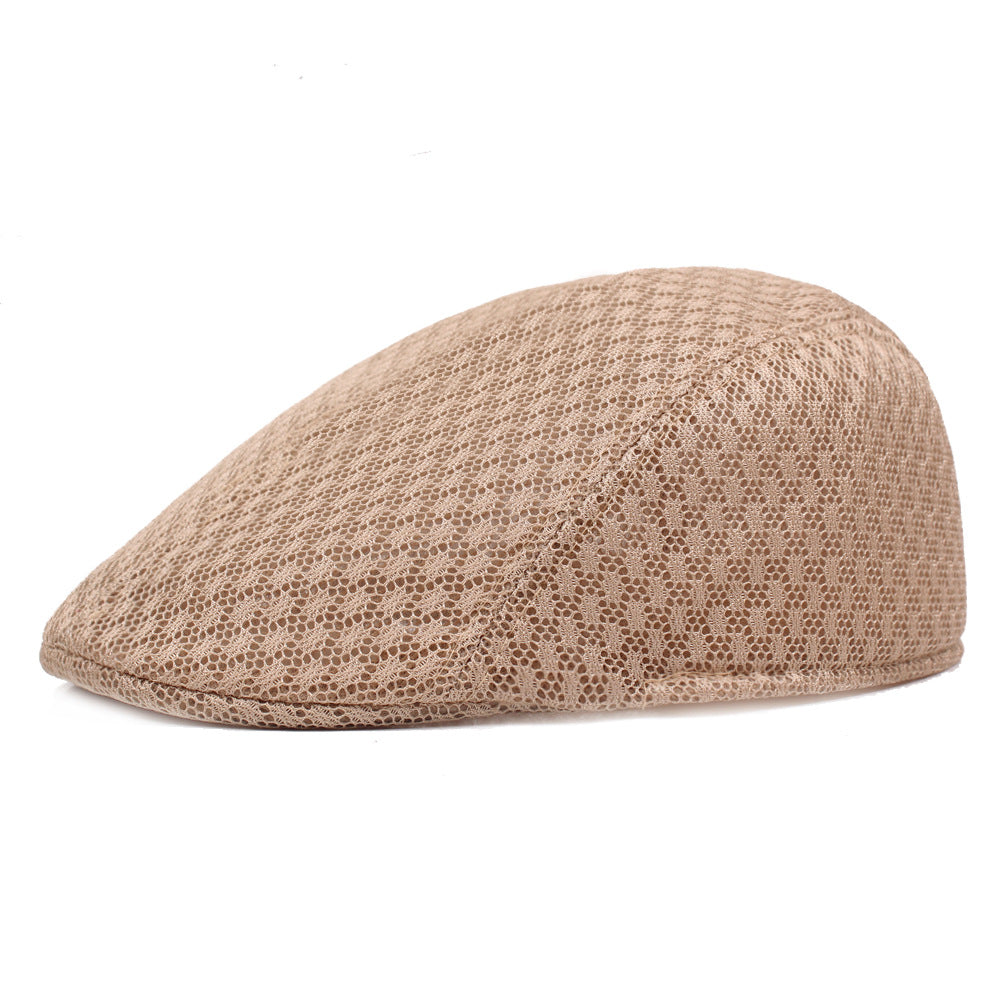 Spring and summer mesh retro duck tongue cap - versaley