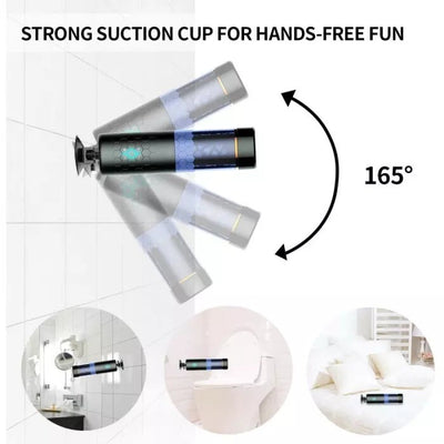 10 Thrusting Spinning Suction Cup Male Masturbator