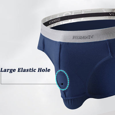 Men's Cotton Ball Hammock Separate Briefs - versaley