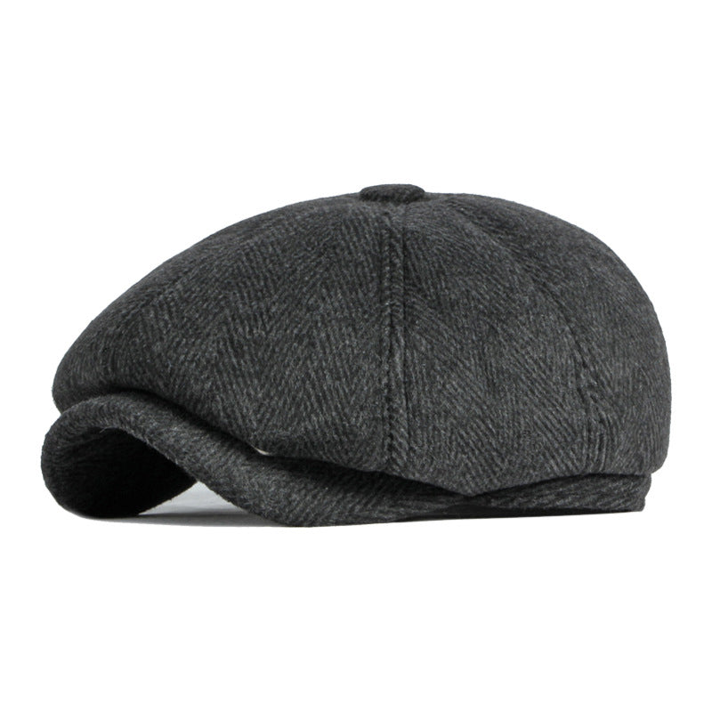 "Lacroix" Newsboy Cotton Cap - versaley