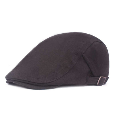 "Detroit" Casual Cotton Flat Cap - versaley