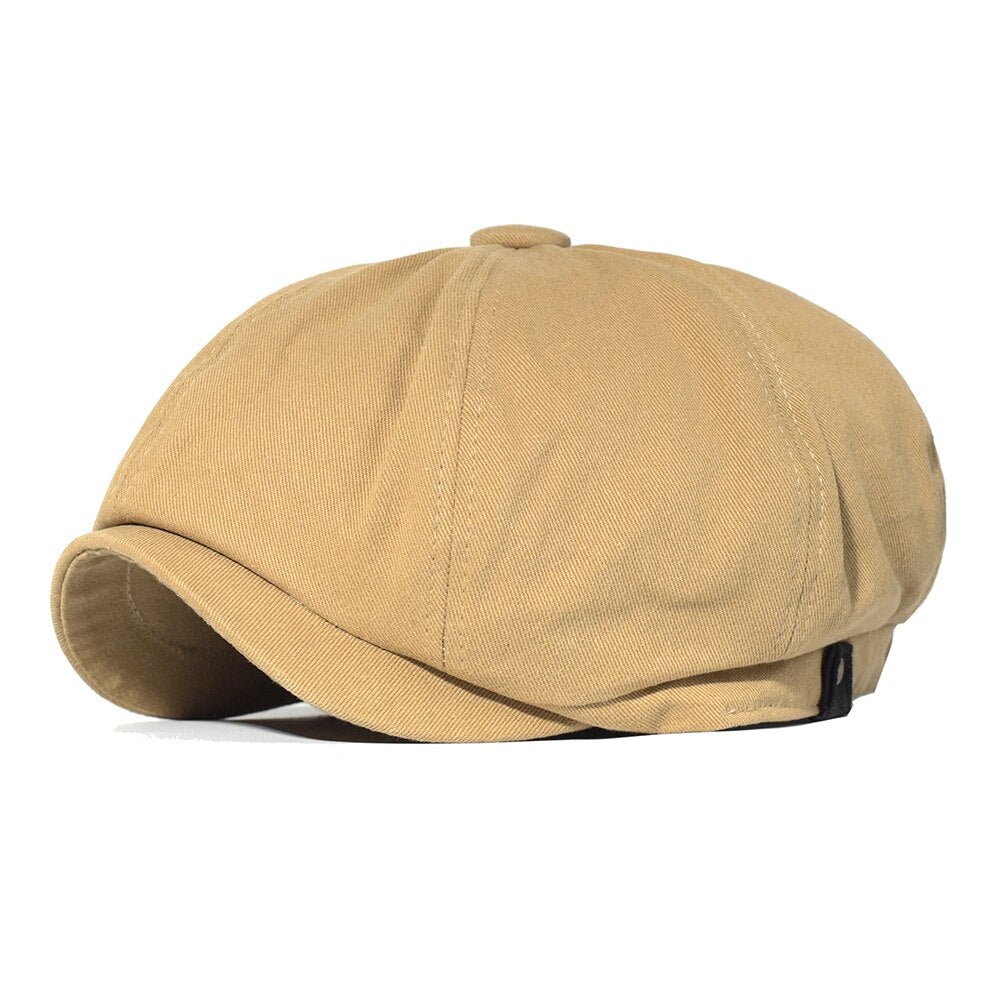 "Colliure" Newsboy Cotton Cap - versaley