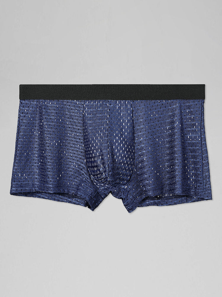 4 Pack Cool Mesh Ice Silk Men's Trunks - versaley