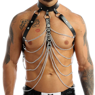 Chain Curtain Chest Harness