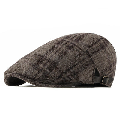 "Oczor" Wool Flat Cap - versaley