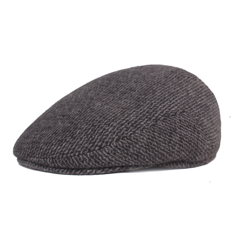 "Dreft" Earmuffs Cotton Flat Cap - versaley