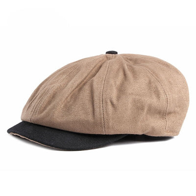 "Gallagher" Newsboy Cotton Cap - versaley