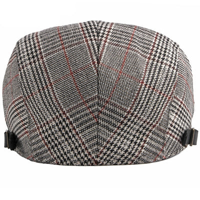 "Swender" Cotton Flat Cap - versaley