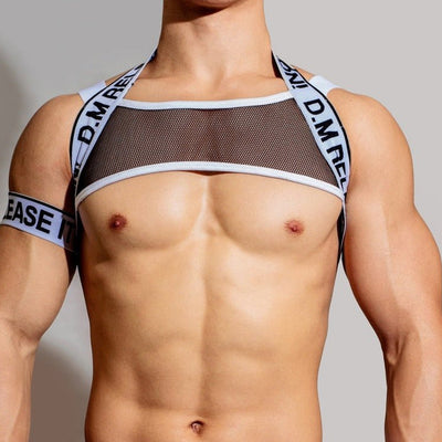 DM Release Mesh Chest Harness