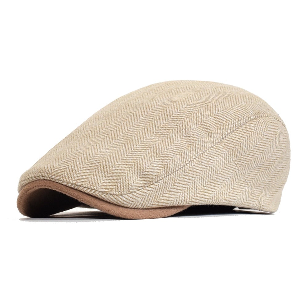 "Dubois" Cotton Flat Cap - versaley