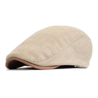 "Dubois" Cotton Flat Cap - versaley
