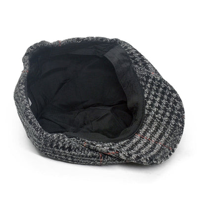 "Landek" Newsboy Wool Cap - versaley