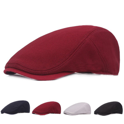 "Royce" Classic Wool Flat Cap - versaley