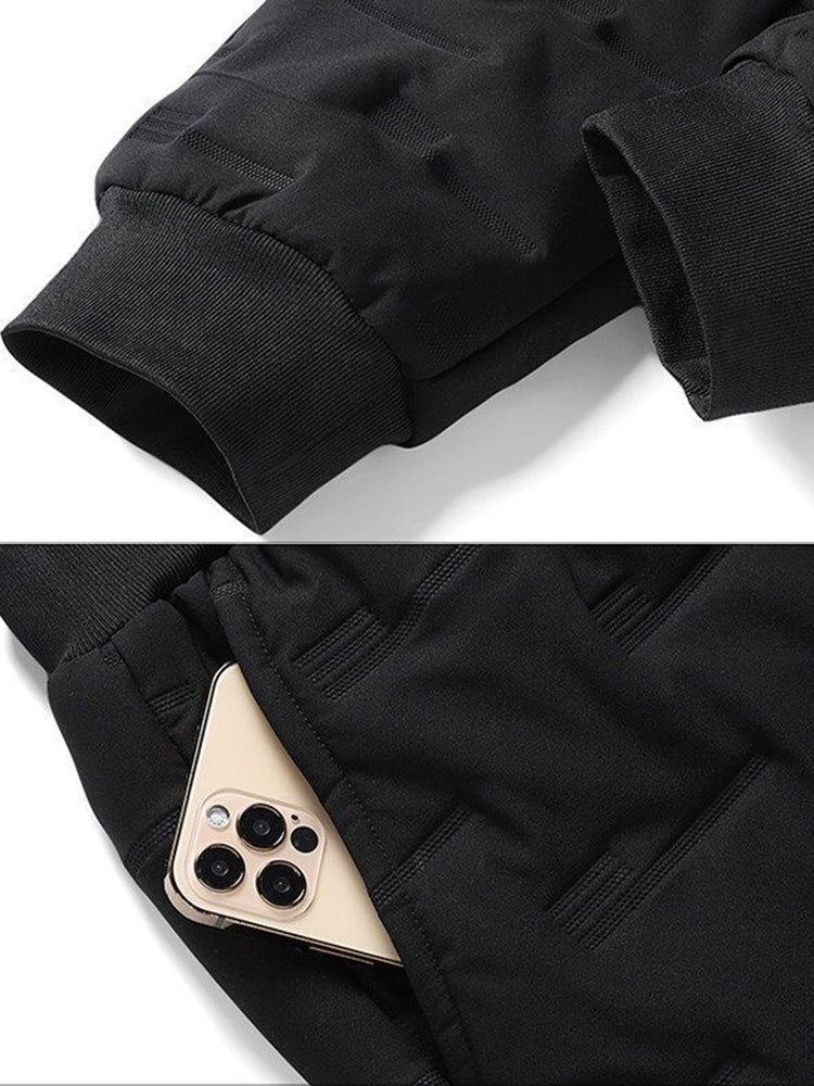 Men's Casual Cotton Warm Cold Protection Leggings Trousers