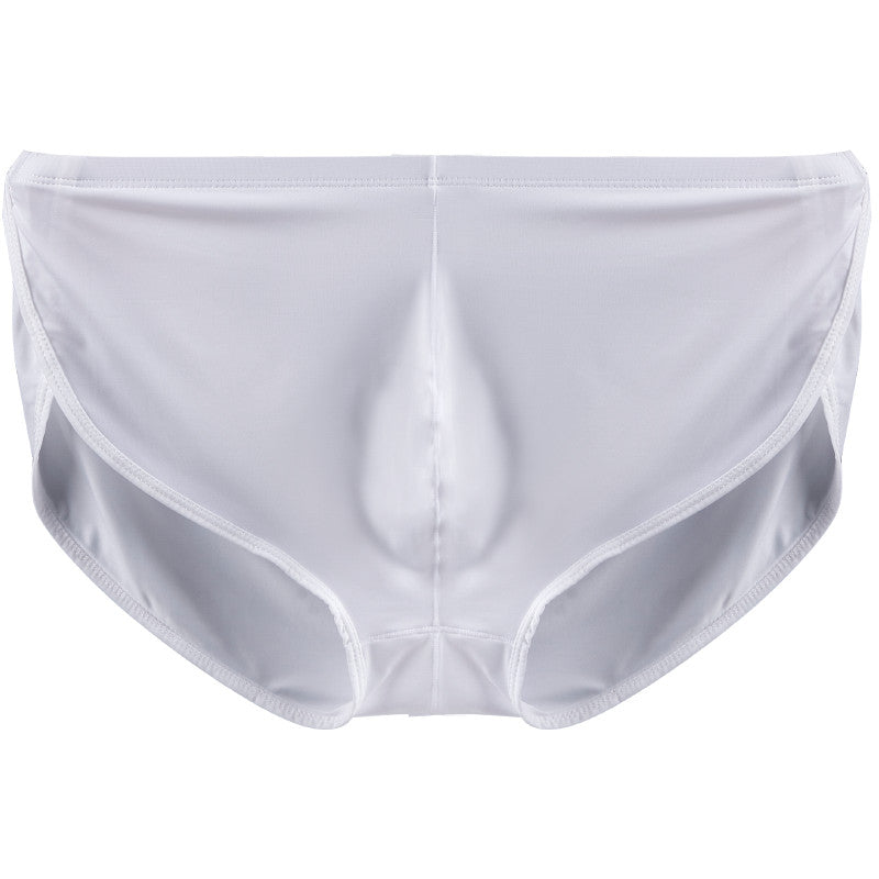 The 2nd Superior Ice Silk Side Split Sexy Men's Shorts - versaley