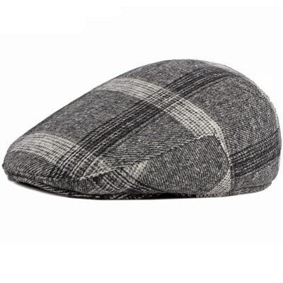 "Griffiths" Earmuffs Flat Cap - versaley