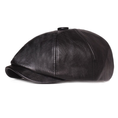 "Kenmare" Newsboy Leather Cap - versaley