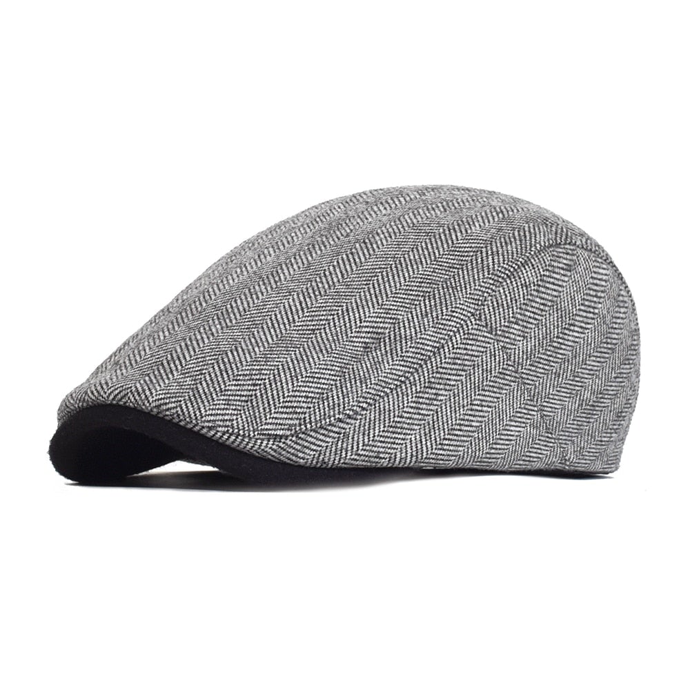 "Dubois" Cotton Flat Cap - versaley