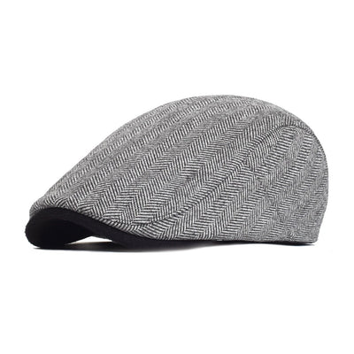 "Dubois" Cotton Flat Cap - versaley