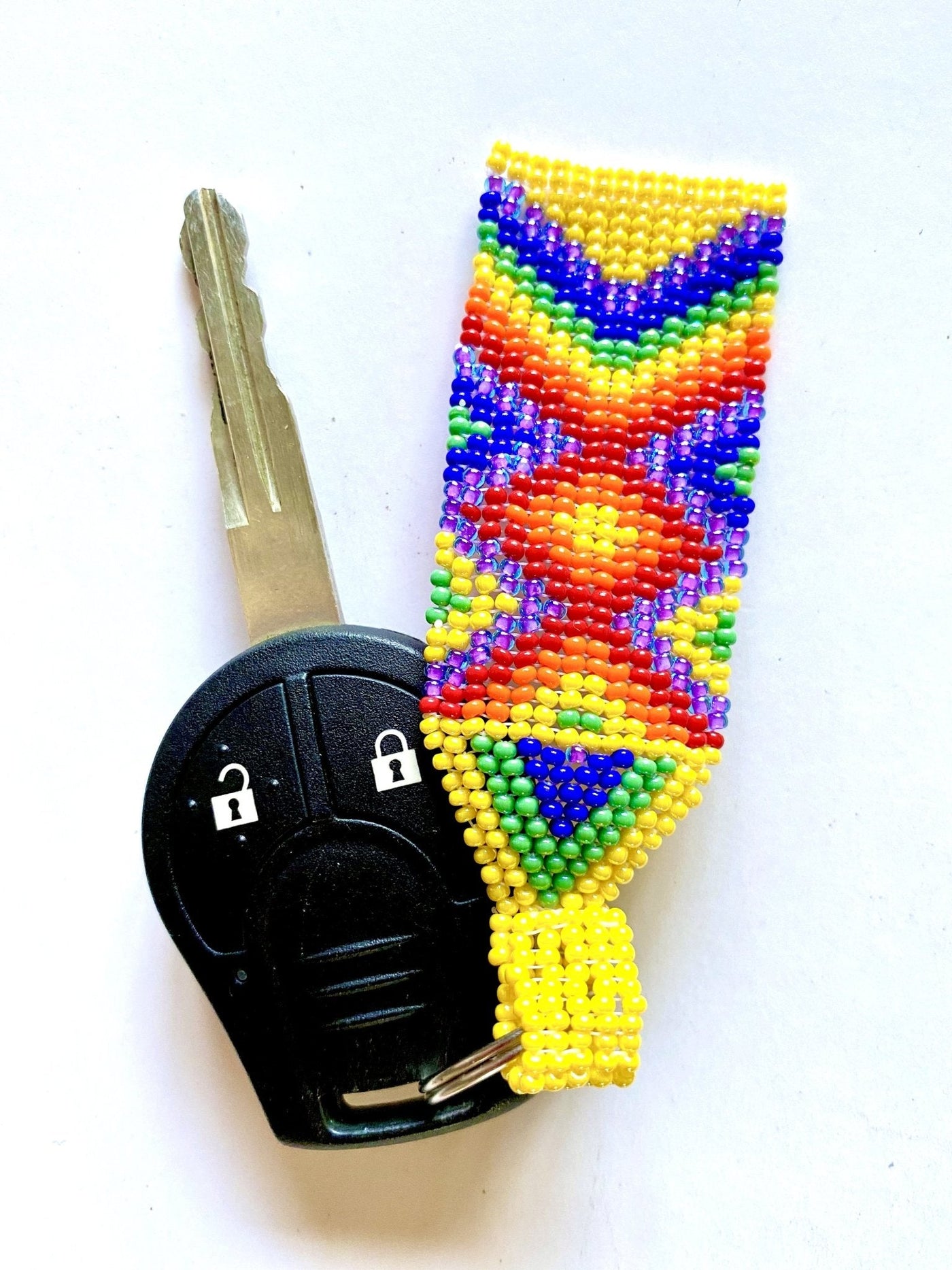 Handmade Limited Edition Bead Keyring Supporting South African Women