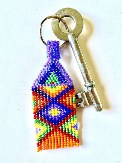Handmade Limited Edition Bead Keyring Supporting South African Women