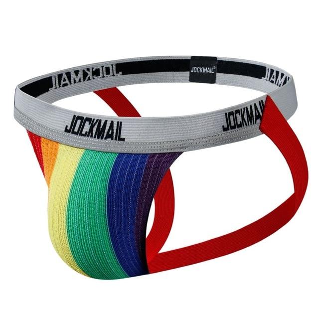 Jockmail Rainbow Jockstrap underwear