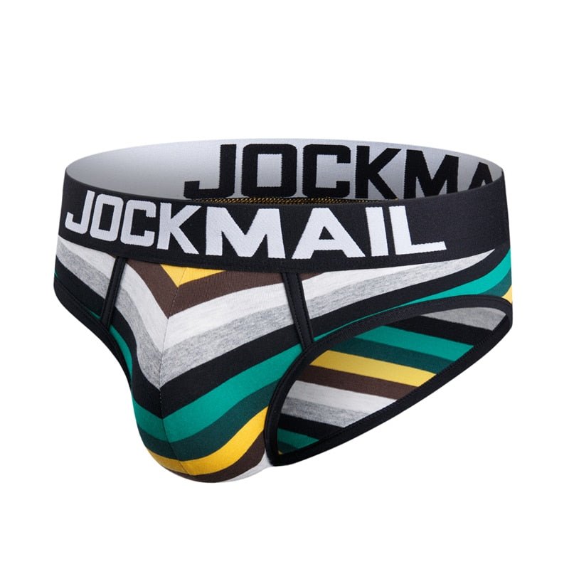 Jockmail Striped Briefs 3-Pack - Oh My Underwear
